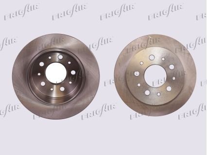 FRIGAIR DC04.118: Bremseskive bagaksel, Ø: 270mm, fuldstændigt, Ø: 270mm
