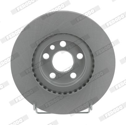 FERODO DDF760C: Piduriketas Ø: 281mm, õhutusega, Ø: 281mm, kaetud, ilma kruvideta PREMIER Coat+ disc