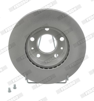 FERODO DDF767C: Piduriketas Ø: 280mm, õhutusega, Ø: 280mm, kaetud, koos kruvidega PREMIER Coat+ disc