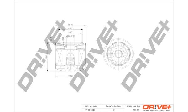 Dr!ve+ DP1110.11.0047 Ölfilter