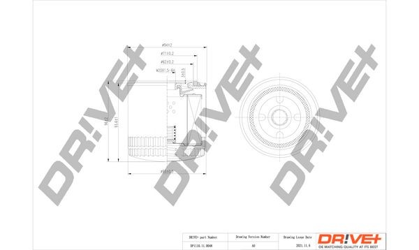 Dr!ve+ DP1110.11.0048 Ölfilter