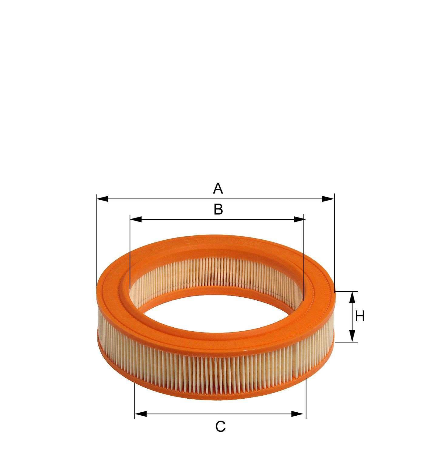 HENGST FILTER E185L: Filtro aria
