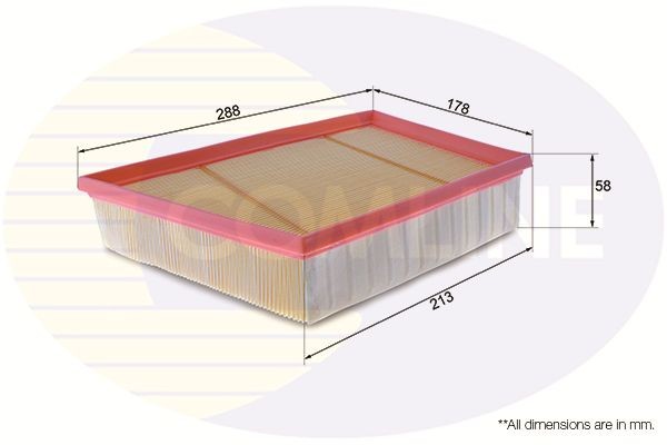 COMLINE EAF837: Filtro aria