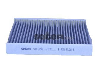 TECNOCAR EC398: Filter, salongiõhk Aktiivsöefilter