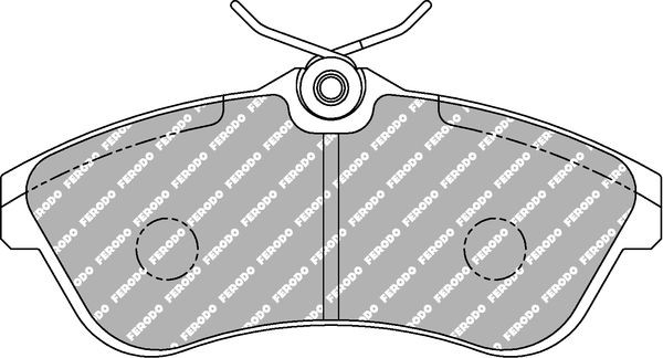 FERODO RACING FCP1543R: Klocki hamulcowe DS3000