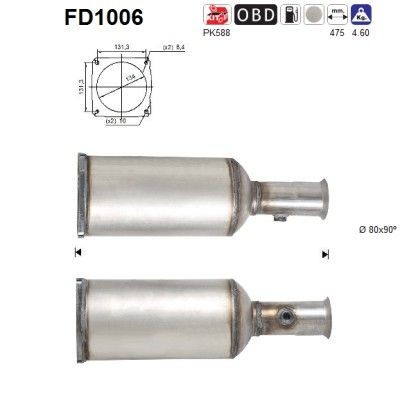 AS FD1006: Tahmafilter