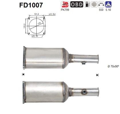 AS FD1007: Tahmafilter