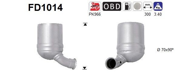 AS FD1014: Tahmafilter