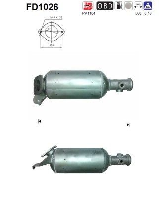 AS FD1026: Tahmafilter