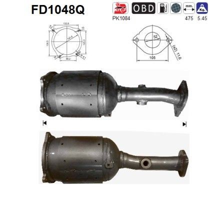 AS FD1048Q: Tahmafilter