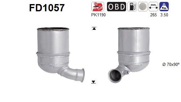 AS FD1057: Tahmafilter