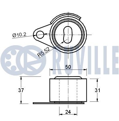 RUVILLE 55428702: Bomba de água + kit de correia dentada com material de montagem/fixação