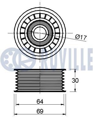 RUVILLE 55583: Sistem roata libera, generator Pt. montaj necesita scula speciala