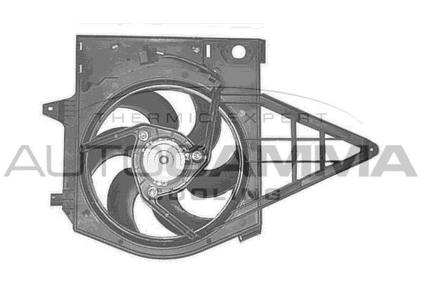 AUTOGAMMA GA201494: Kylfläkt 320mm, med fästram