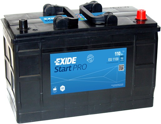 EXIDE EG1100: Starterio akumuliatorius Start
