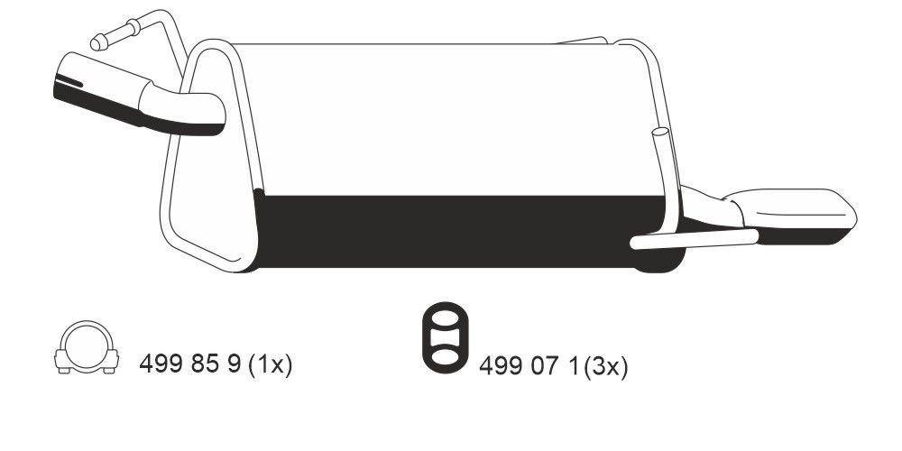 ERNST 033268: Lõppsummuti 790mm