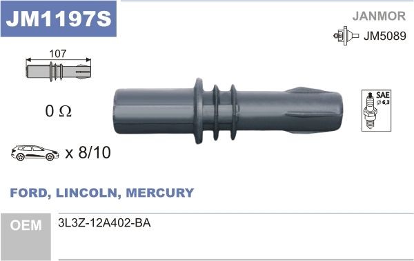 JANMOR JM1197S: Stecker, Zündspule