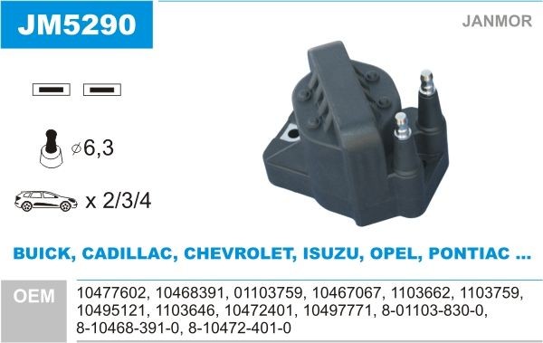 JANMOR JM5290: Süütepool