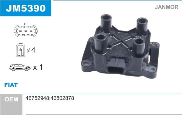JANMOR JM5390: Süütepool