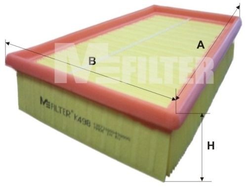 MFILTER K 498: Gaisa filtrs