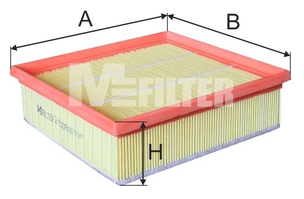 MFILTER K 7028: Oro filtras