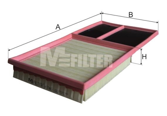 MFILTER K 746: Gaisa filtrs