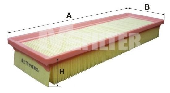 MFILTER K 748: Gaisa filtrs
