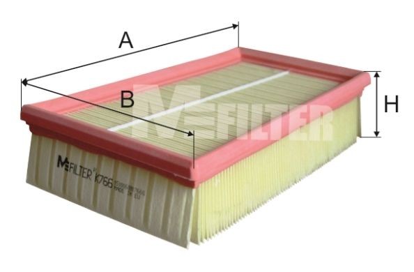 MFILTER K 766: Gaisa filtrs
