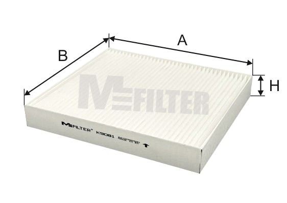 MFILTER K 9081: Pollenfilter Pollenfilter