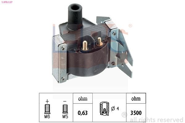 EPS KR.0551: Ремонтен комплект, разпределител (дистрибутор)на запалването Made in Italy - OE Equivalent