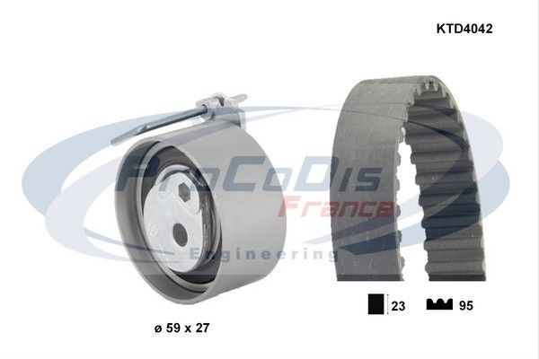 PROCODIS FRANCE KTD4042: Set curea de distributie dinti: 95