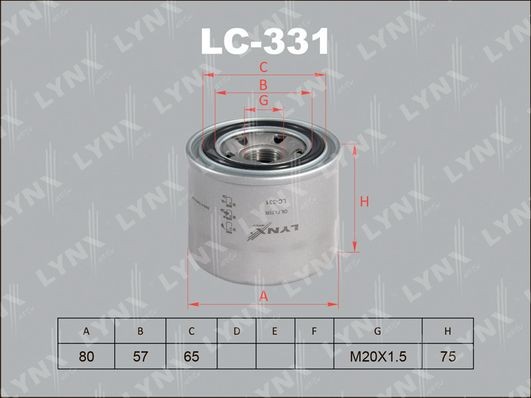 LYNXauto LC-331 Ölfilter