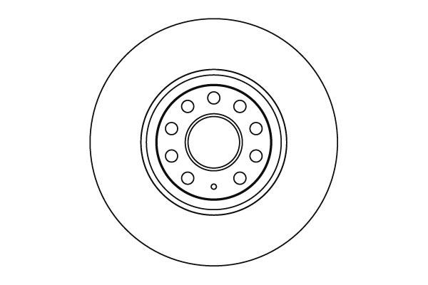 MOTAQUIP LVBD1103: Piduriketas COATED Ø: 312mm, sisemine õhutus, Ø: 312mm, kaetud