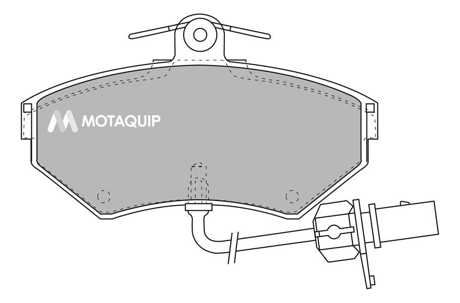 MOTAQUIP LVXL1016: Piduriklotsid koos poltidega