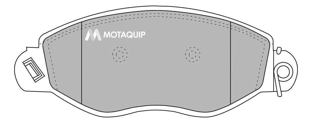 MOTAQUIP LVXL1021: Piduriklotsid koos poltidega