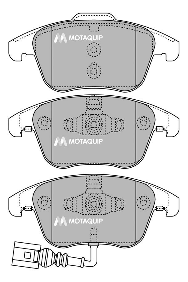 MOTAQUIP LVXL1405: Piduriklotsid
