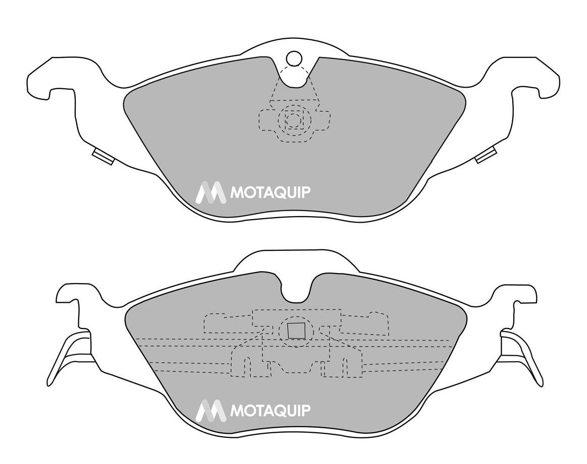 MOTAQUIP LVXL287: Piduriklotsid