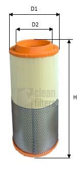 CLEAN FILTER MA1494: Filtro aria