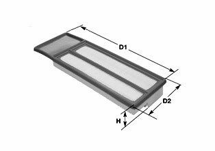 CLEAN FILTER MA3071: Gaisa filtrs