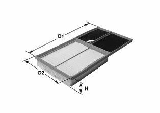 CLEAN FILTER MA3105: Oro filtras
