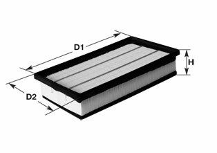 CLEAN FILTER MA3116: Filtro aria