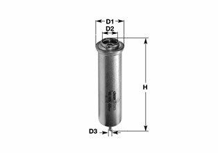 CLEAN FILTER MG1661: Degvielas filtrs