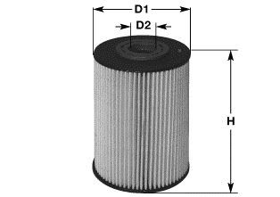 CLEAN FILTER MG1663: Filtro carburante