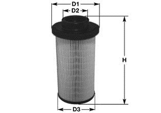 CLEAN FILTER MG3618: Kuro filtras