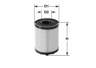 CLEAN FILTER ML1716: Eļļas filtrs