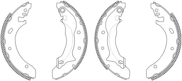 MINTEX MSK169: Juego de zapatas de frenos Shoe Kit con cilindro de freno de rueda