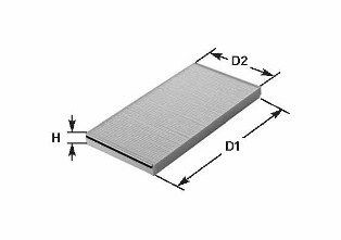 CLEAN FILTER NC2053: Filtrs, Salona telpas gaiss Filtra patrona