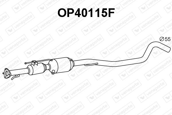 VENEPORTE OP40115F: Tahmafilter koos osadega
