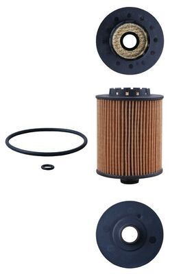 KNECHT OX 1075D: Ölfilter mit Dichtungen