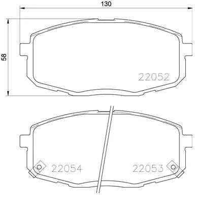 BREMBO P 30 077: Piduriklotsid PRIME LINE koos lisadega, koos stopperrõngaga, koos kokkusurumisvastase plekiga